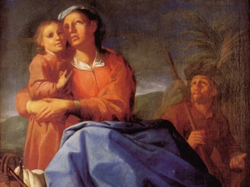 1661-Ulrich Glantschnigg - La fuga di Ruth